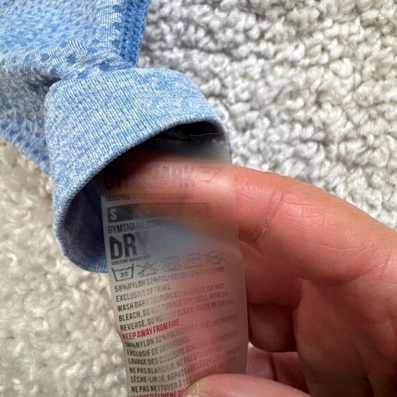 Gymshark Vital Seamless Legging Blue Marled - Picture 4 of 9